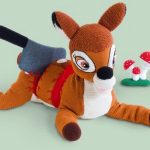 peluche de bambi signé Patricia Waller peluche de bambi signé Patricia Waller